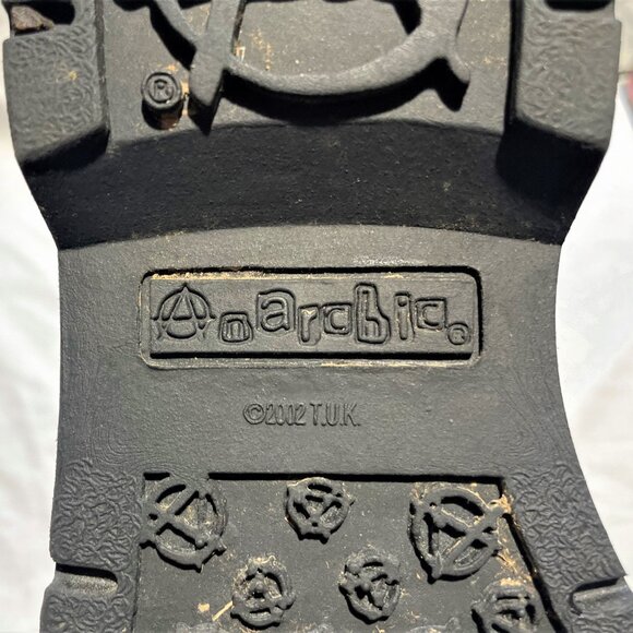 anarchic by TUK womens 6 shoe floral pattern - Picture 9 of 11